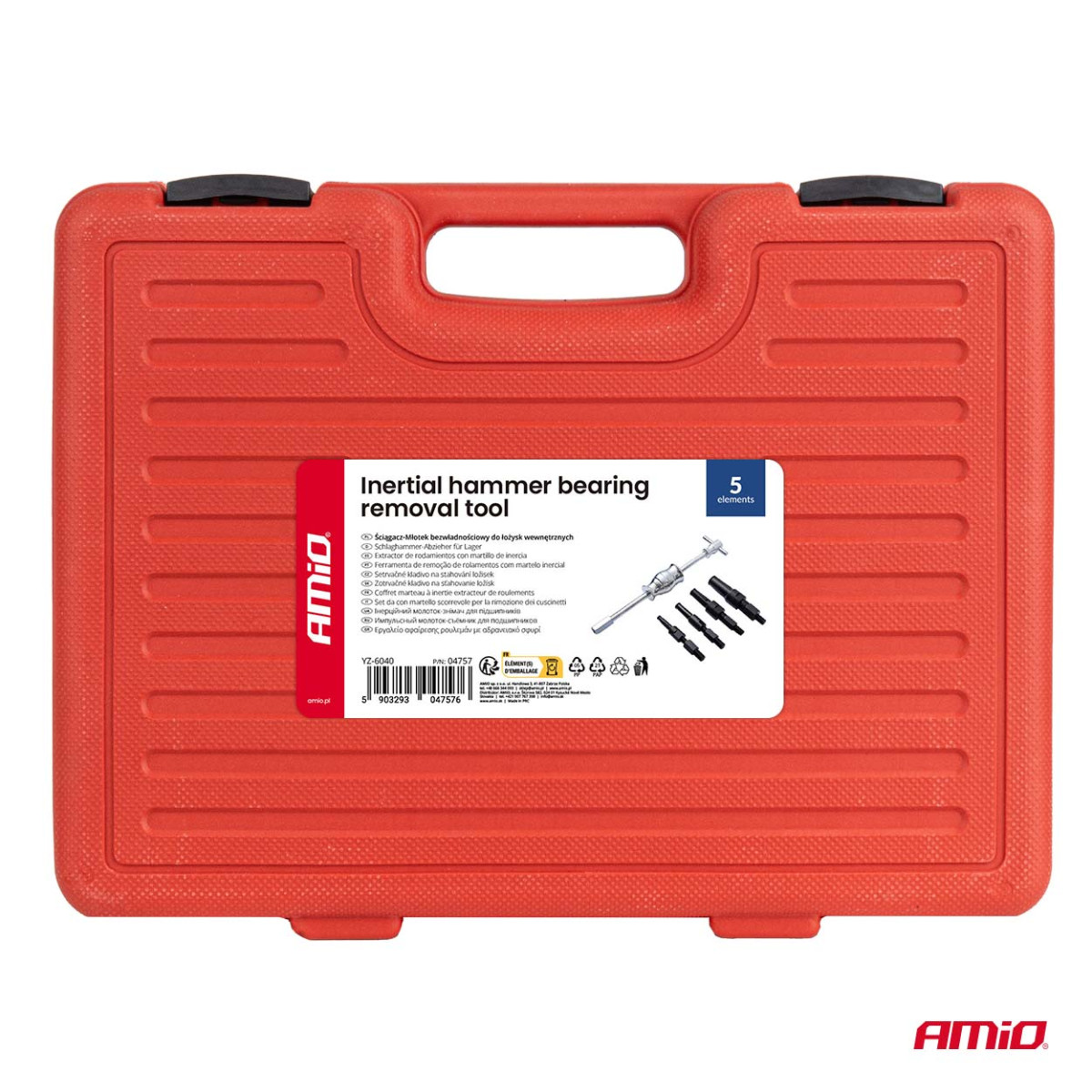 Inertiavasara laakerin irrottamiseen AMIO-04757