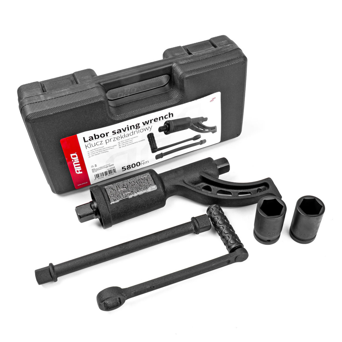 Suurvääntömomenttiavain, 5800 Nm AMIO-03228