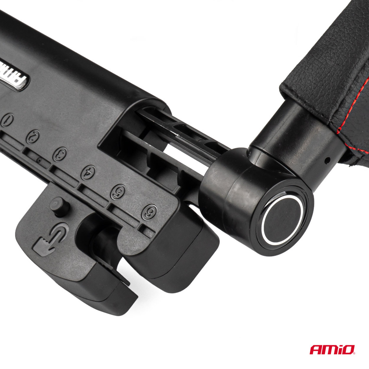 Auton niskatuki, nahkatyylinen AMIO-02957