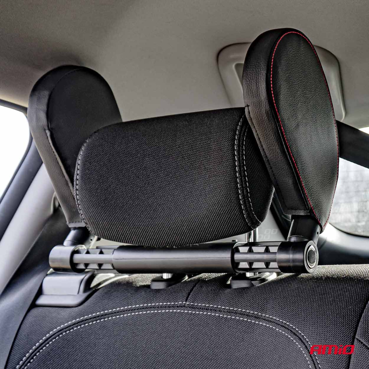 Auton niskatuki, nahkatyylinen AMIO-02957