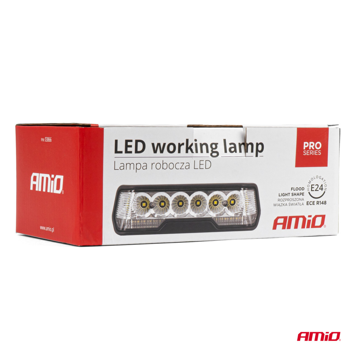 LED-kaukovalot PRO-sarja AMiO-03866