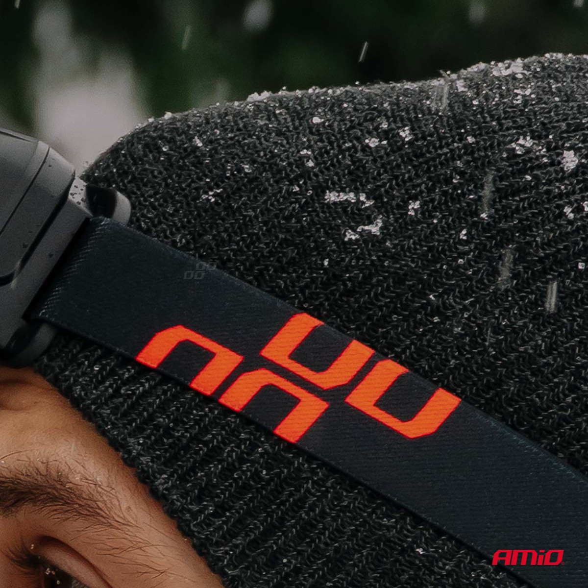 Ladattava LED-otsalamppu COB liiketunnistimella, 1800 mAh AMIO-04666