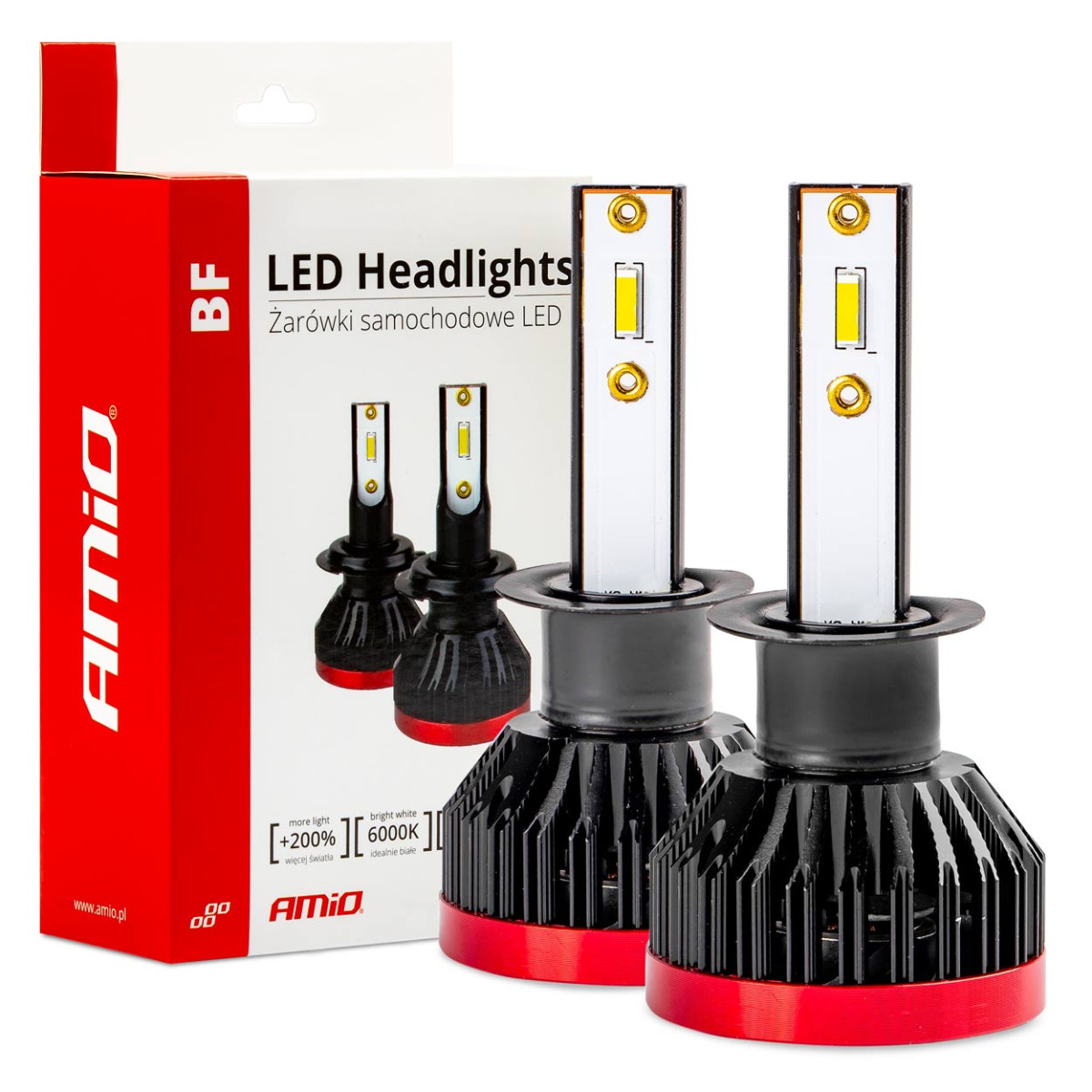LED-ajovalojen polttimot BF-sarja H1 AMiO-02240