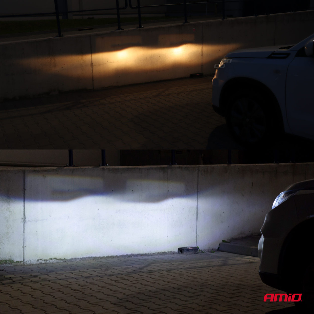 LED-ajovalon polttimot BF-sarja H4/H19 AMiO-02241