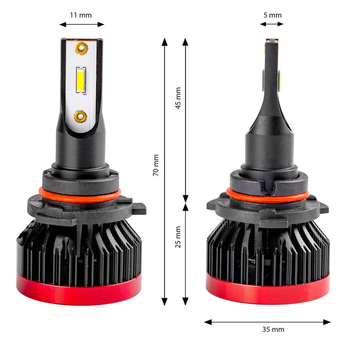 LED-ajovalojen polttimot BF-sarja HB4 9006 AMiO-02247