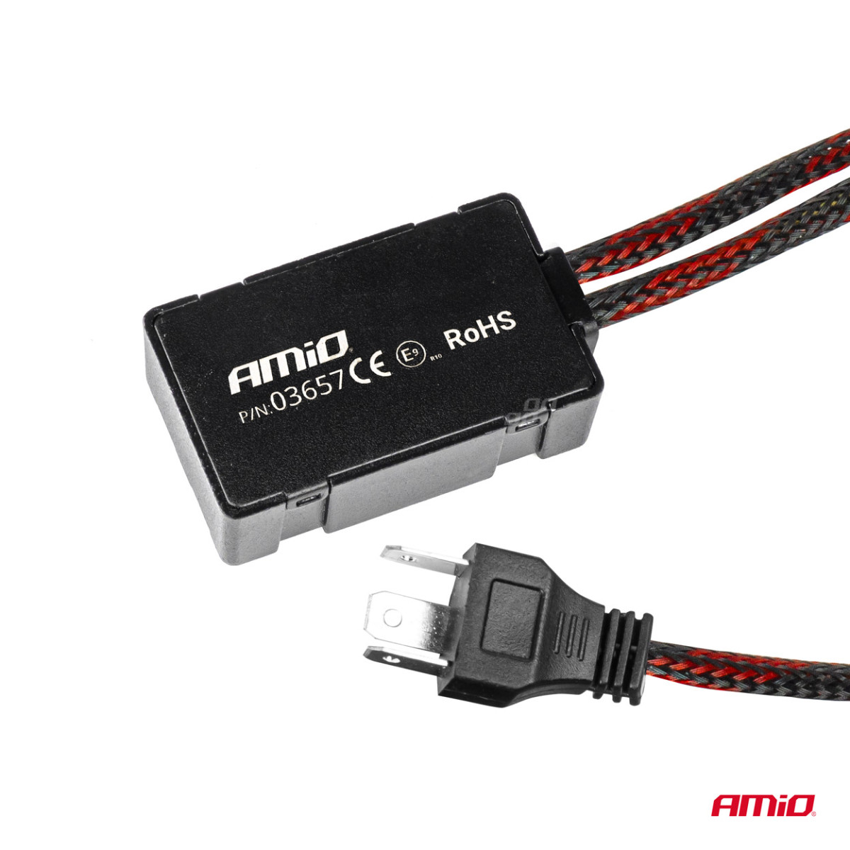 LED-ajovalon polttimot FLEX+ -sarja H4/H19 canbus 6000K 12-24V AMIO-03657