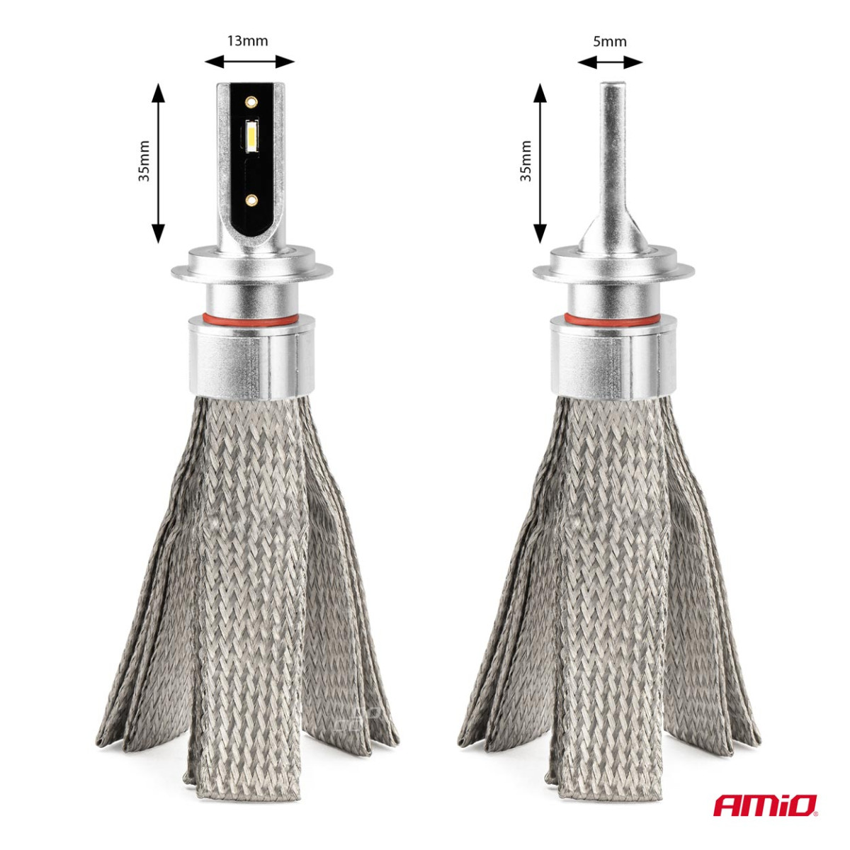 LED-ajovalon polttimot FLEX+ -sarja H7 canbus 6000K 12-24V AMIO-03659