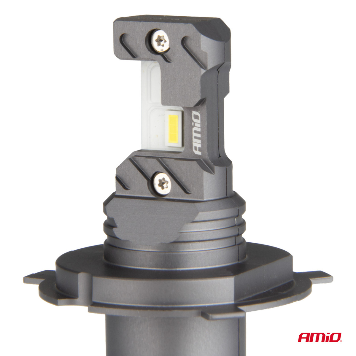 LED-ajovalon polttimot Hybrid-sarja H4 H19 6000K Canbus 60W AMIO-04114