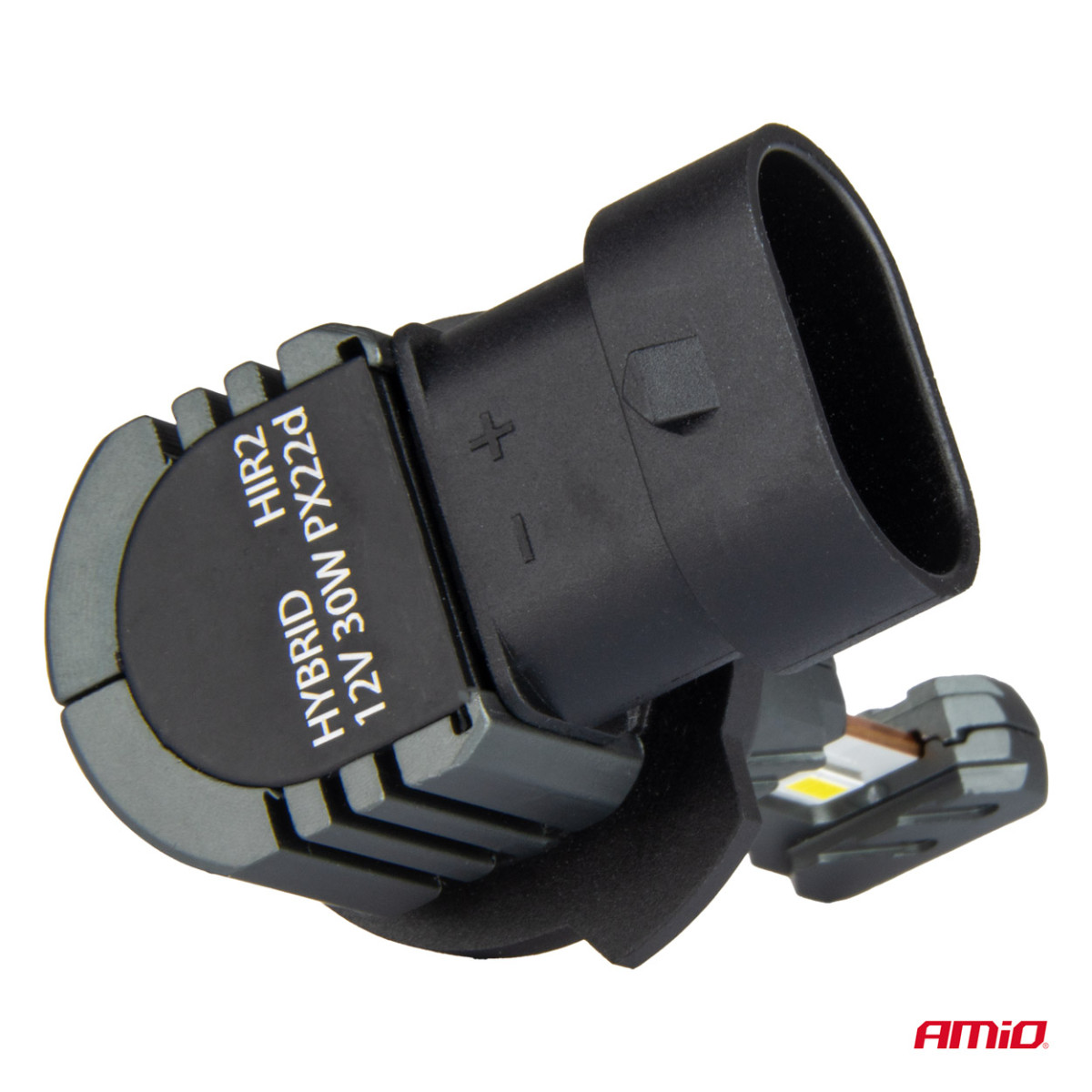 LED-ajovalon polttimot Hybrid-sarja HIR2 6000K Canbus 60W, AMIO-04119