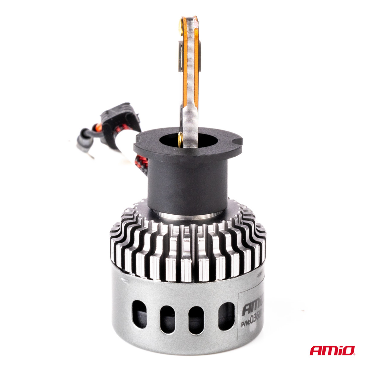 LED-ajovalon polttimot K3-sarja H3 12V 6000K Canbus AMIO-03681