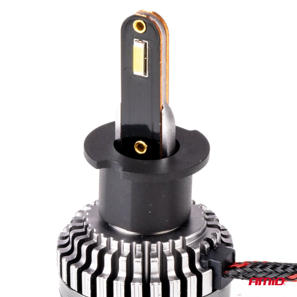 LED-ajovalon polttimot K3-sarja H3 12V 6000K Canbus AMIO-03681