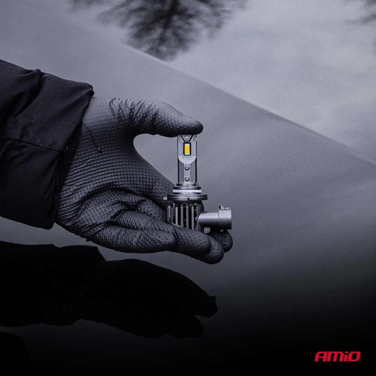 LED-ajovalon polttimot F25 HOPEA TÄYSIN CANBUS HIR2 9012 54W 12V 24V AMIO-04708