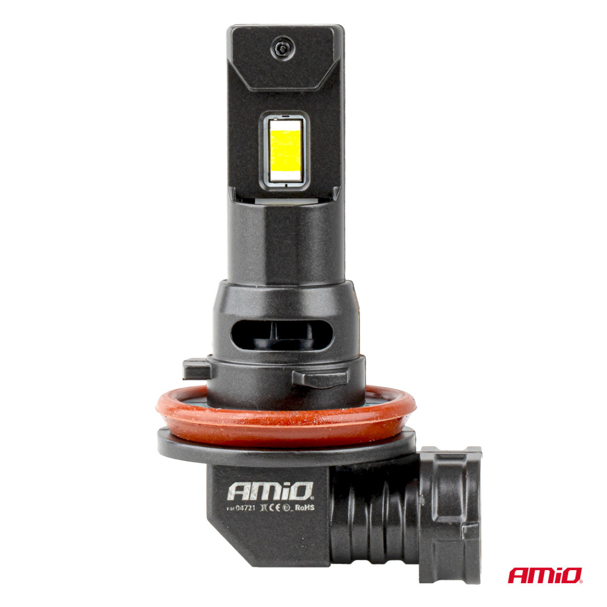 LED-ajovalon polttimot F25 PRO MUSTA TÄYSIN CANBUS H8 H9 H11 H16 68W 12V 24V AMIO-04721