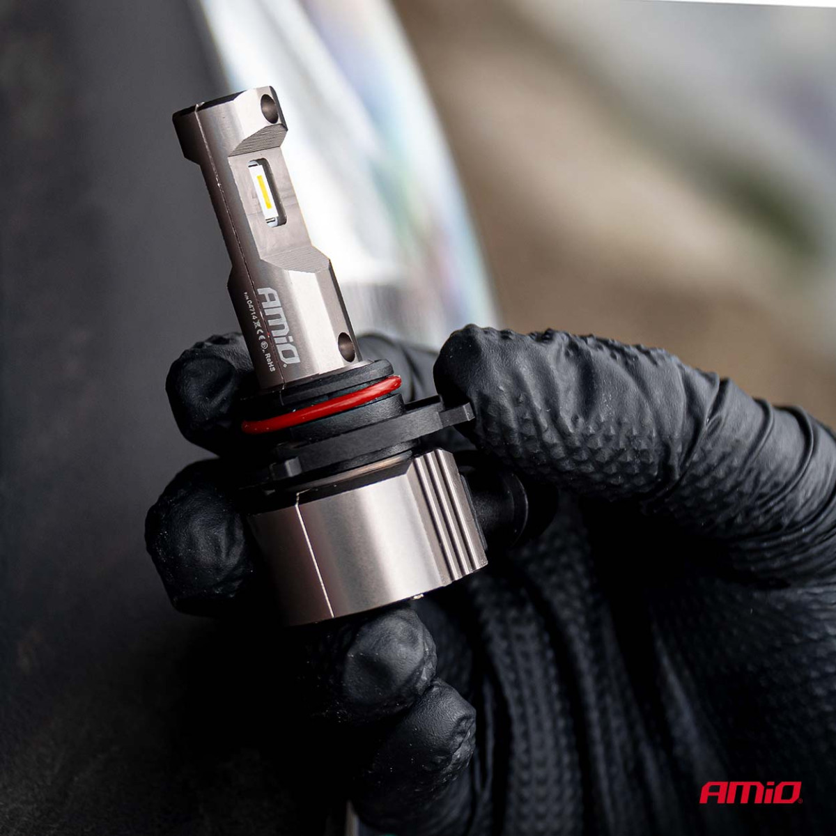 LED-ajovalopolttimot H25 CANBUS HB3 9005 12V 31W, AMIO-04714