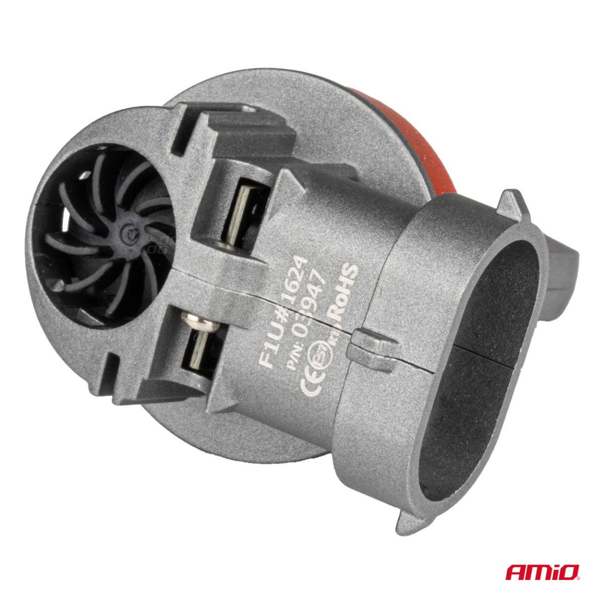 LED-ajovalon polttimot X5-sarja WINGER H8 H9 H11 6000K max 50W AMIO-03947