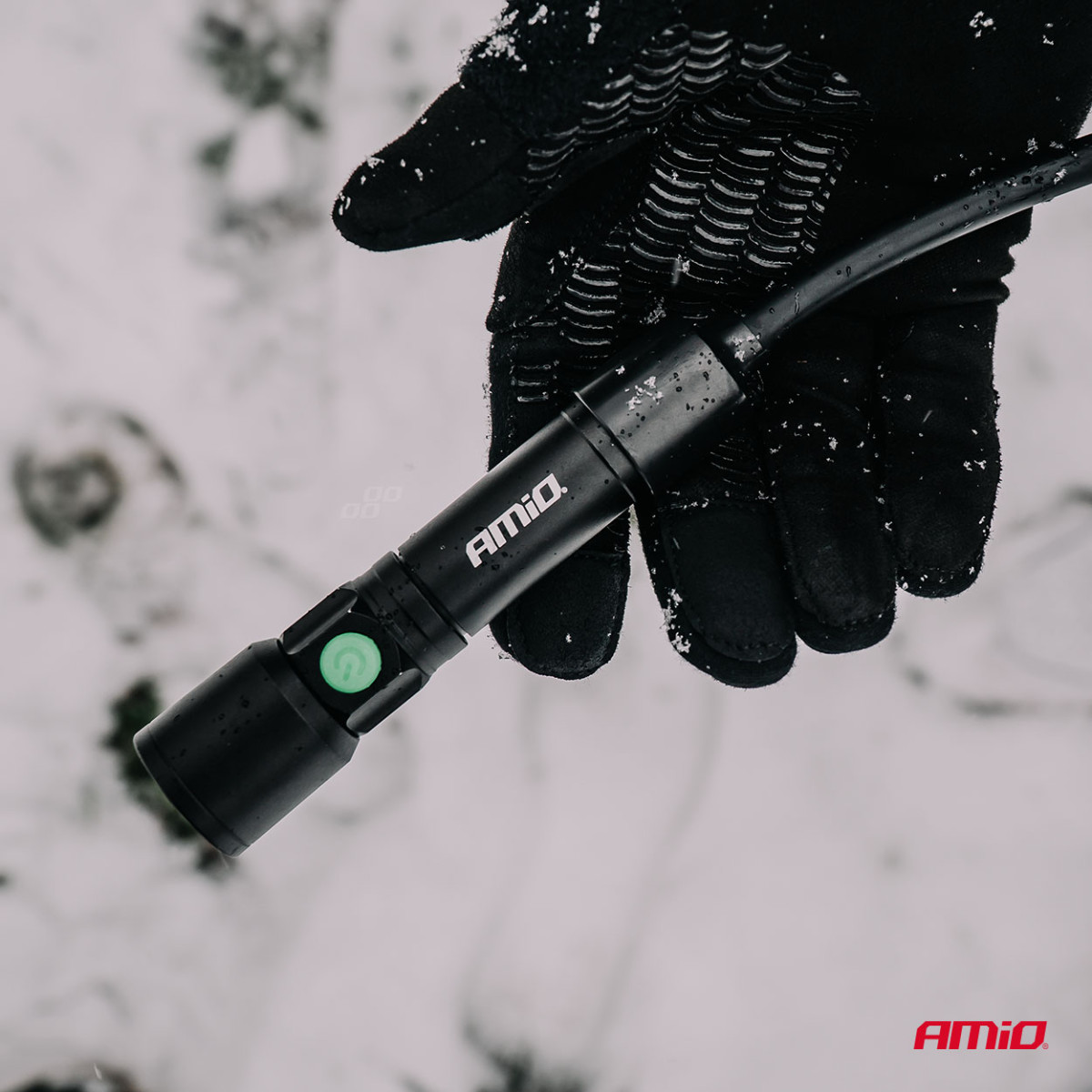 Ladattava LED-kaulavalaisin 2×P50 1000 mAh AMIO-04671