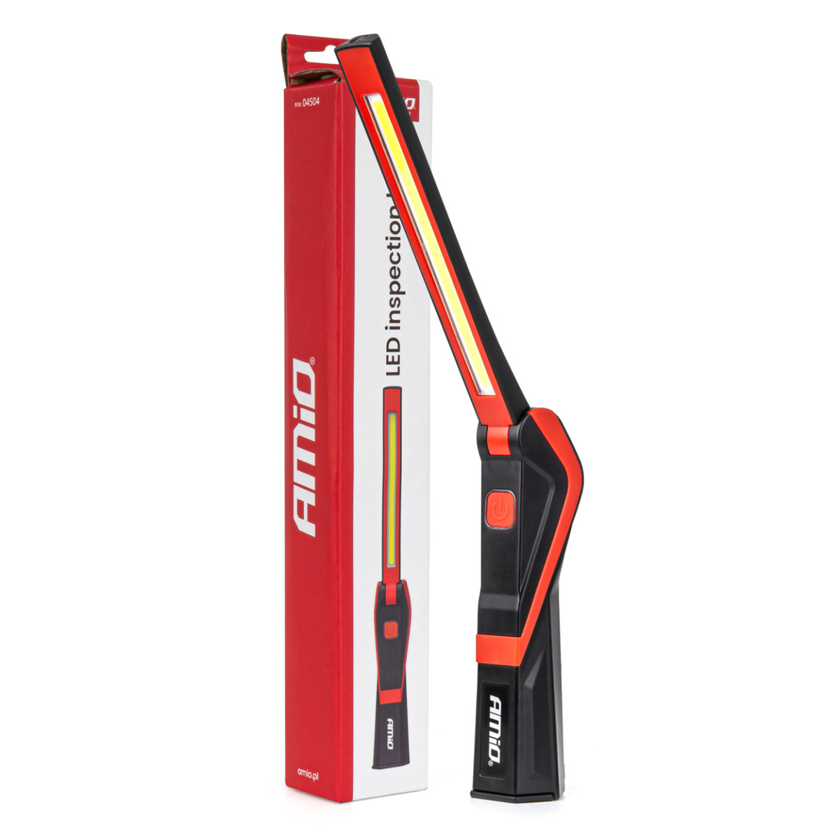 LED-tarkastusvalo COB, magneetilla, 5 W, 2600 mAh