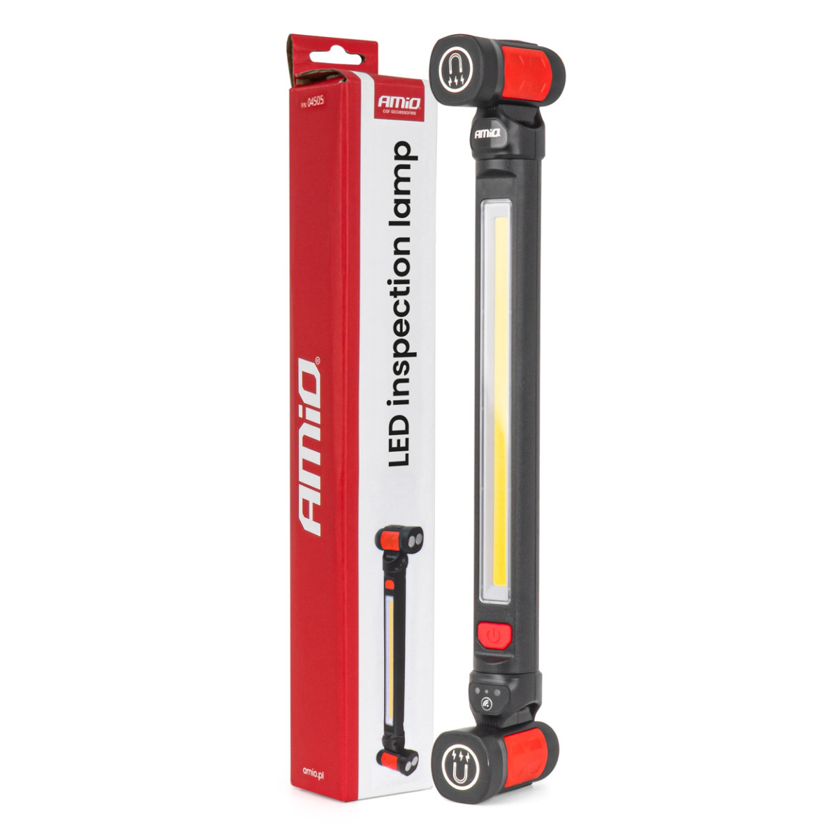 LED-tarkastusvalo COB, riippuva, 10 W, 4400 mAh 