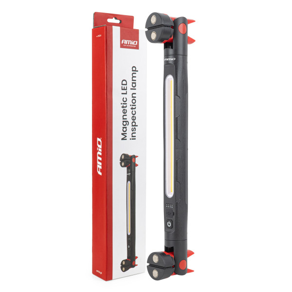 LED-työvalo magneetilla ja puristimella, 4000 mAh, AMIO-05024 LED-työvalo magneetilla ja puristimella, 4000 mAh, AMIO-05024