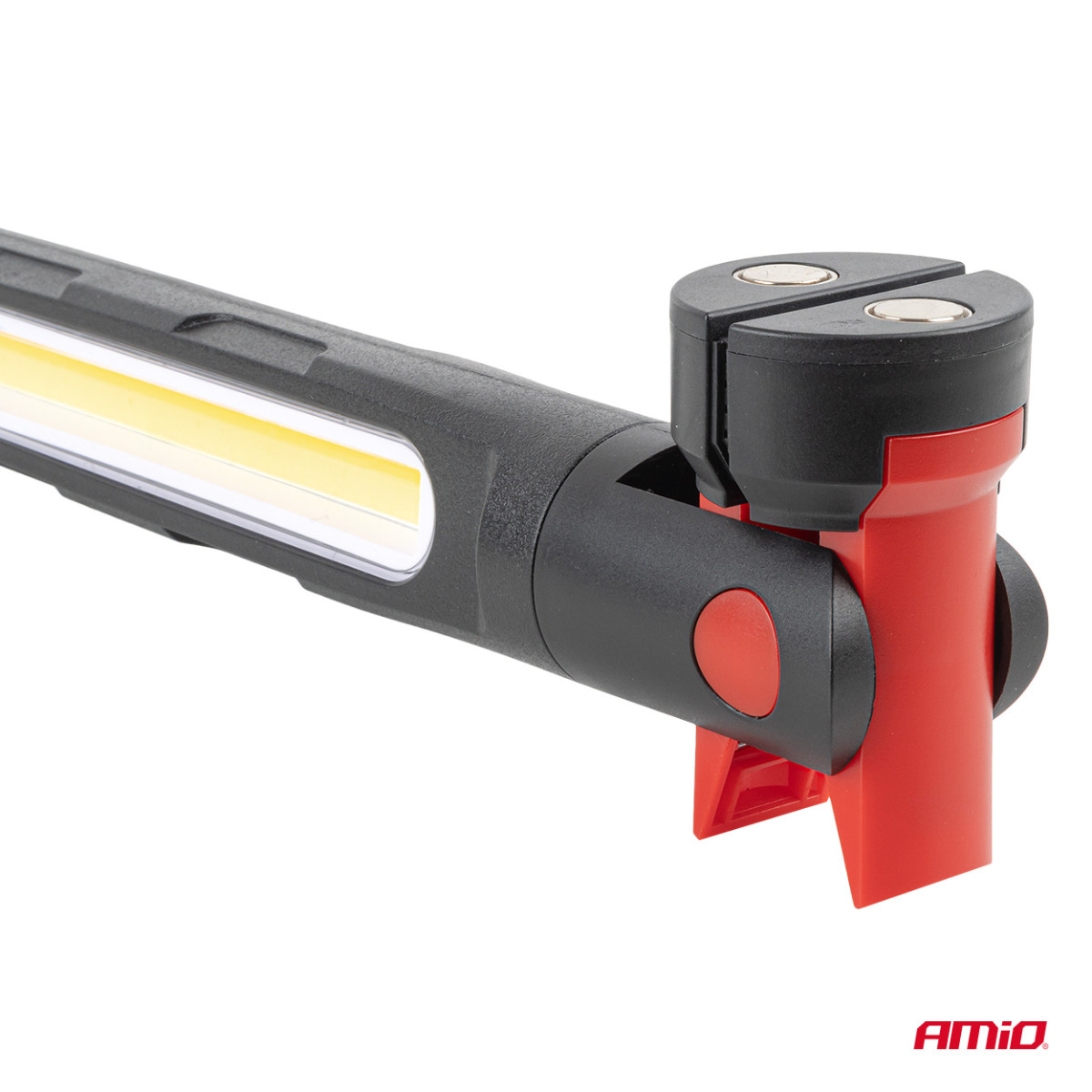 LED-työvalo magneetilla ja puristimella, 4000 mAh, AMIO-05024