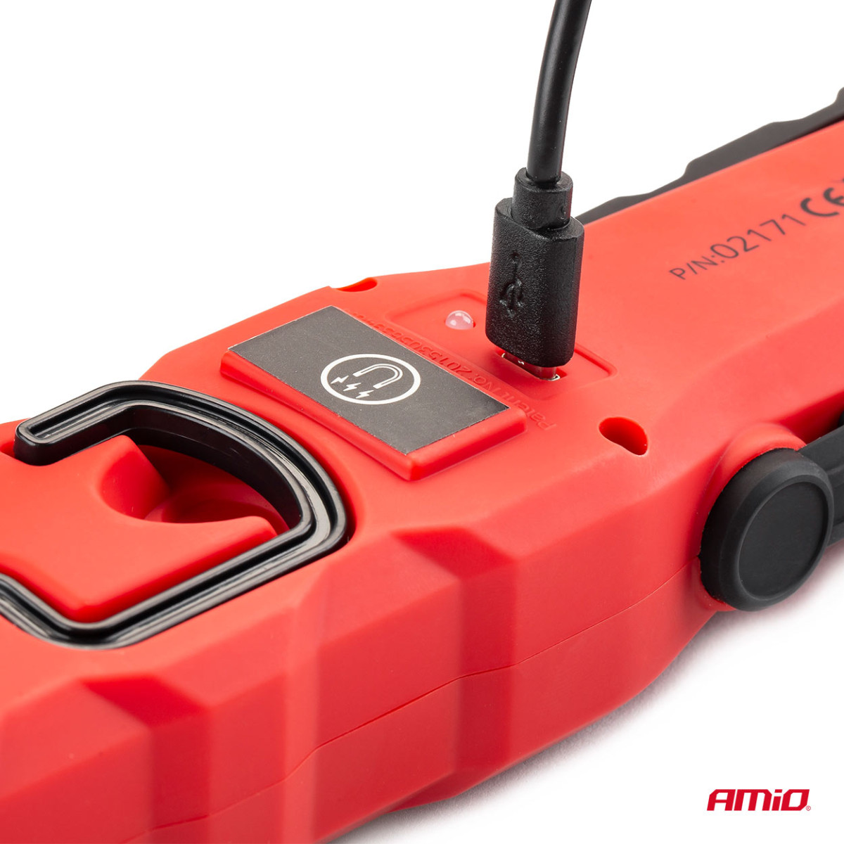 LED-tarkastuslamppu, 180° kierto, 1800 mAh