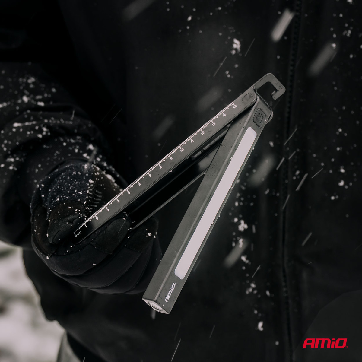 LED-tarkastusvalosarja, 10 kpl, paristokäyttöinen XTE + SMD, 600 mAh, AMIO-04670