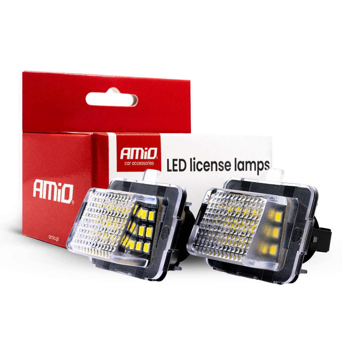 LED-rekisterikilven valot CLP08 Mercedes-Benz