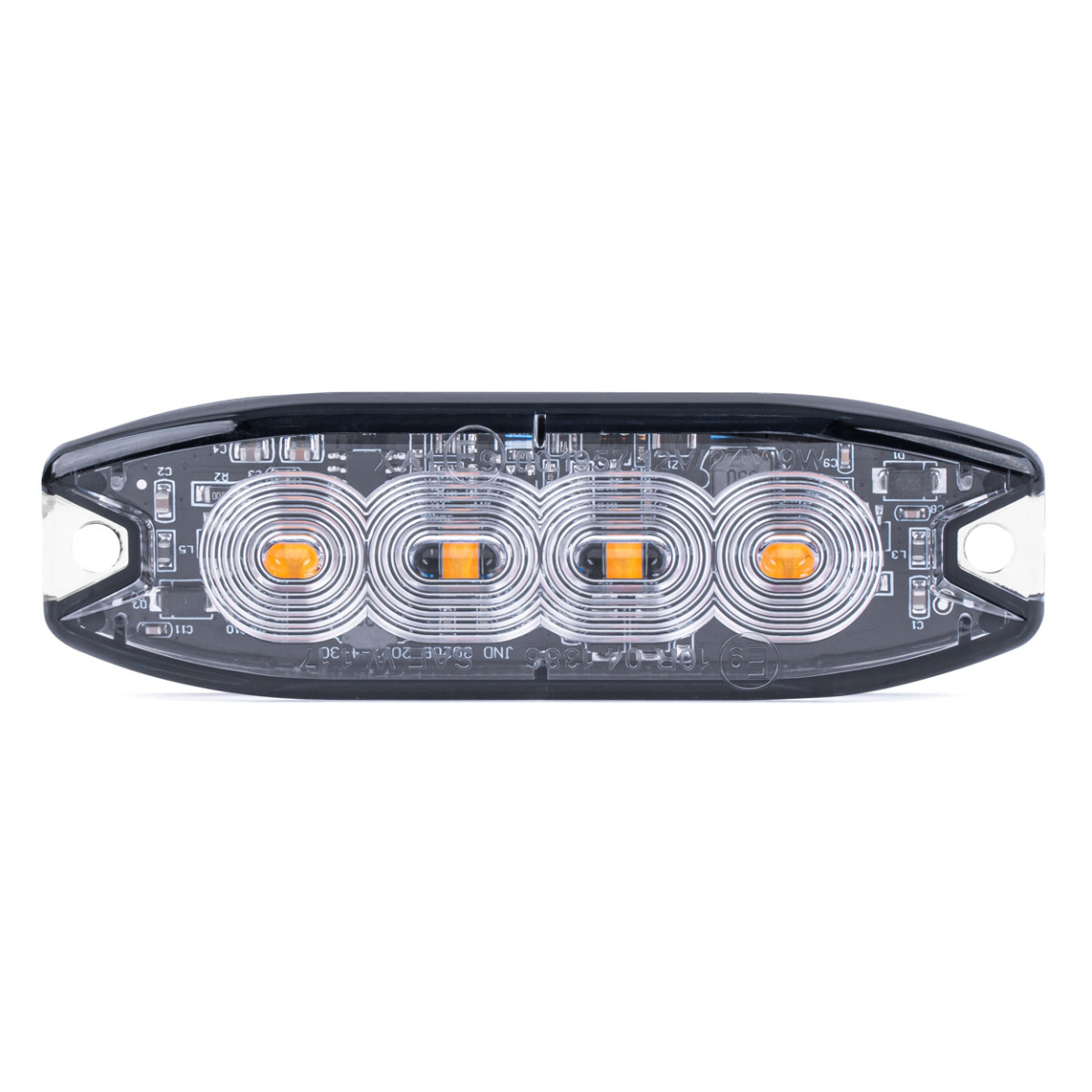 LED-varoitusvalo 4 LED R65 R10 12-24V AMIO-02298