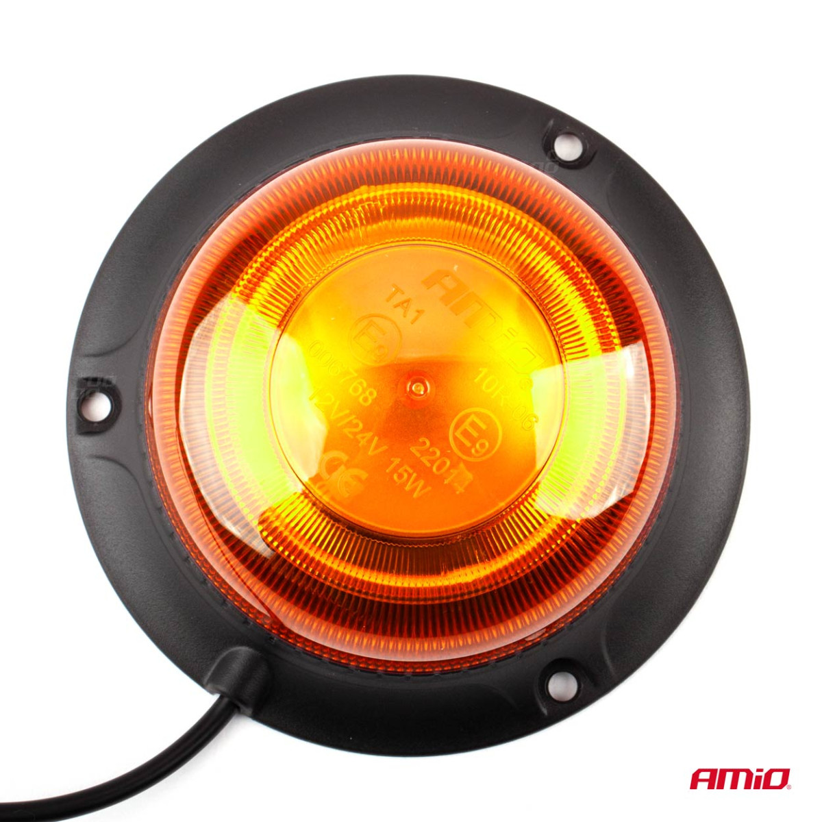 LED-varoitusvalo magneetilla W21m R65 R10 18LED 12/24V IP56 AMIO-02925