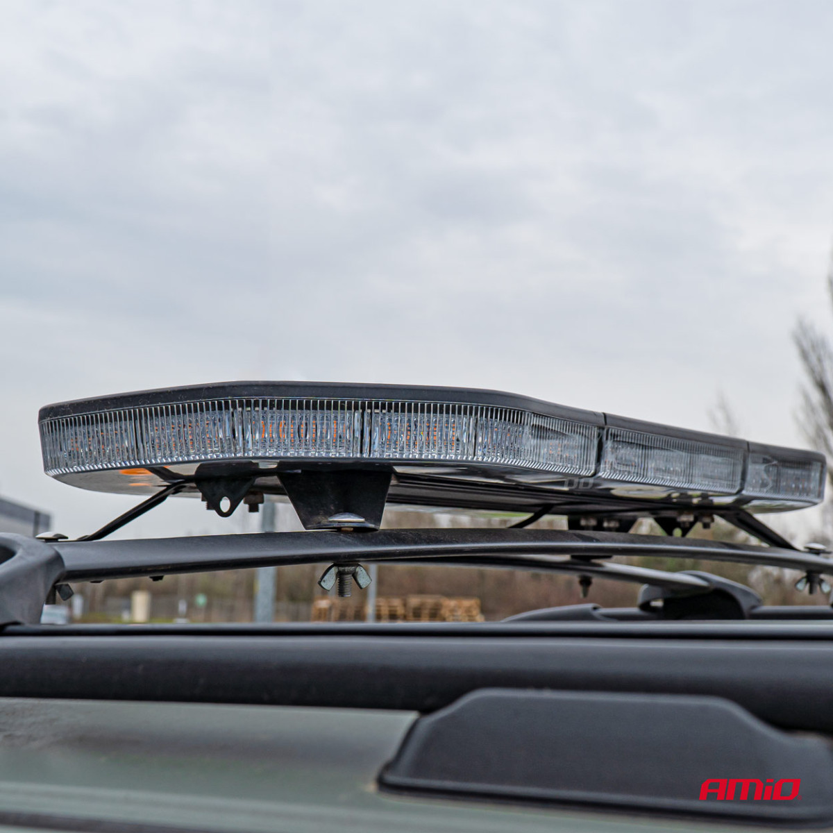 LED-varoitusvalo 108 LEDiä 762 mm AMIO-03342