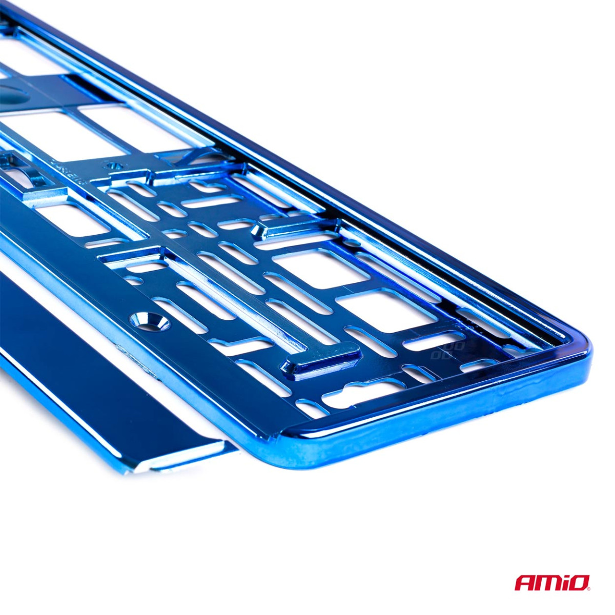 Rekisterikilven pidike – metallinsininen, AMIO-03174