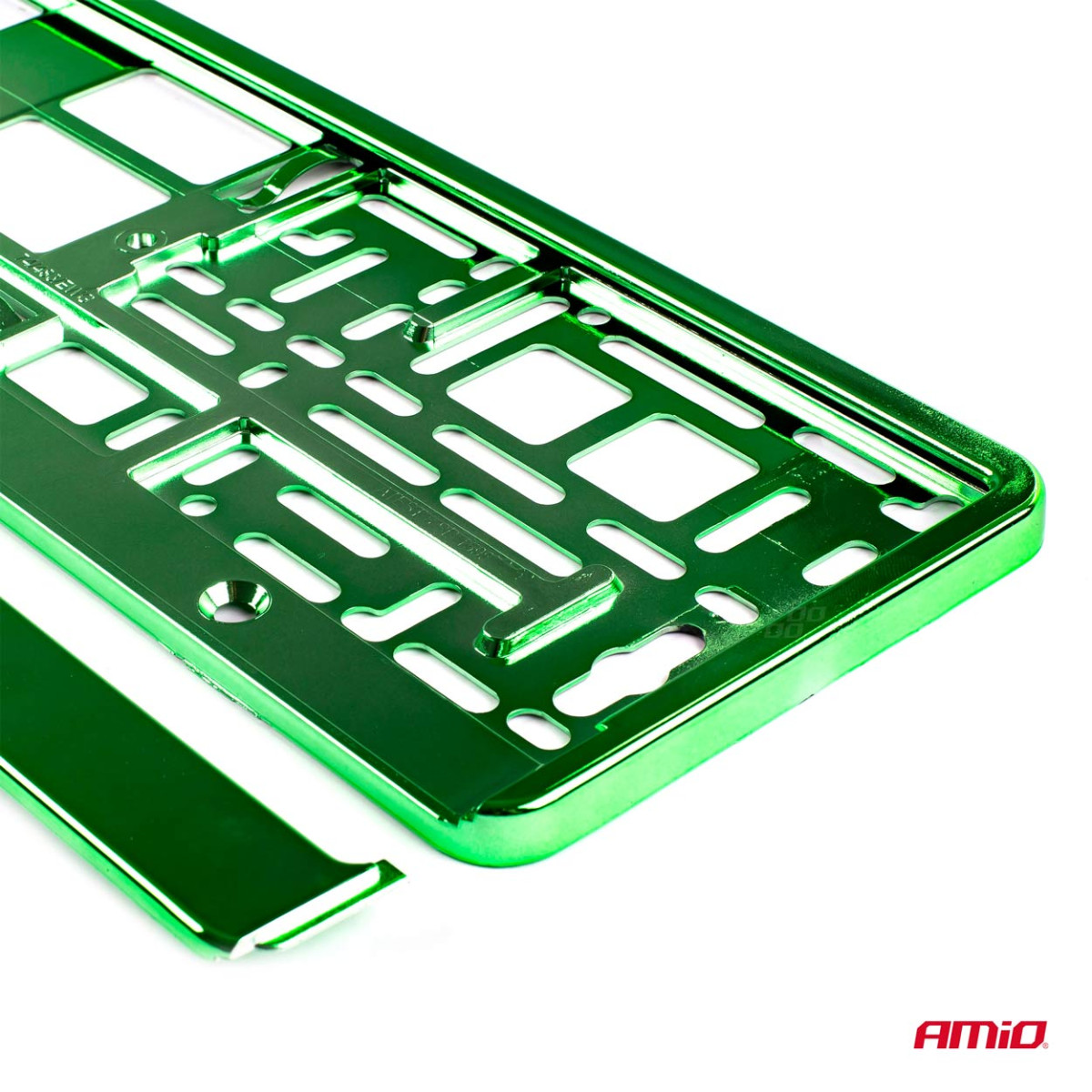 Rekisterikilven pidike – metallinvihreä, AMIO-03178