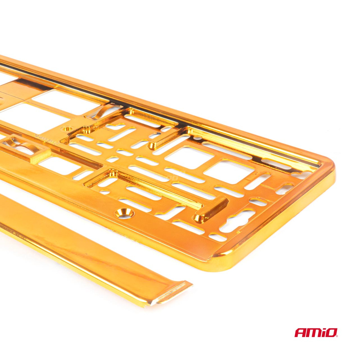 Rekisterikilven pidike – metallinhohtoinen oranssi, AMIO-03175