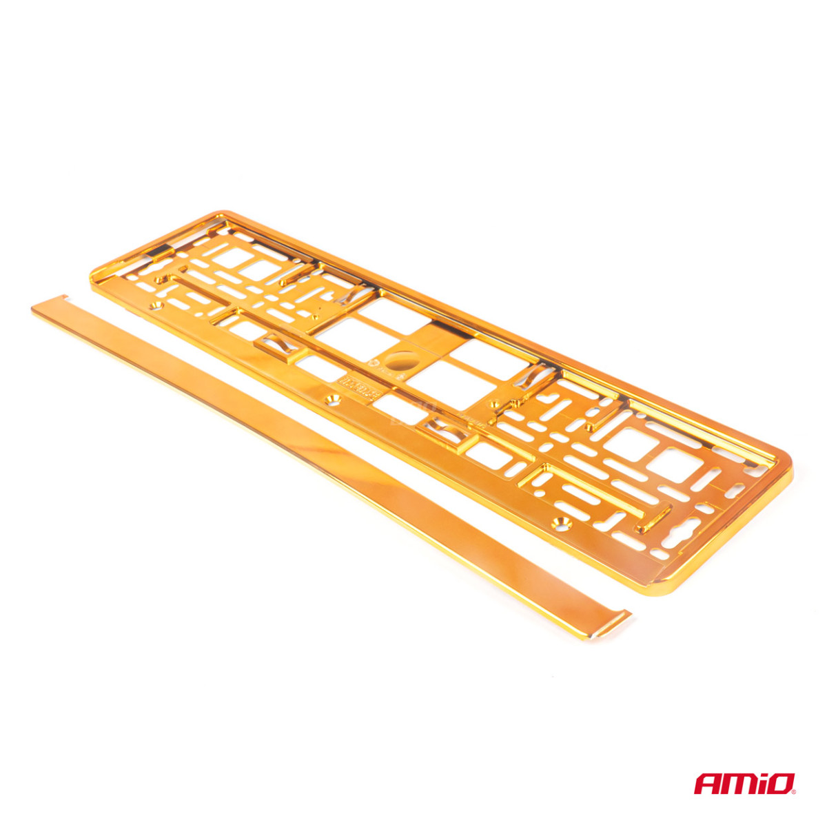 Rekisterikilven pidike – metallinhohtoinen oranssi, AMIO-03175