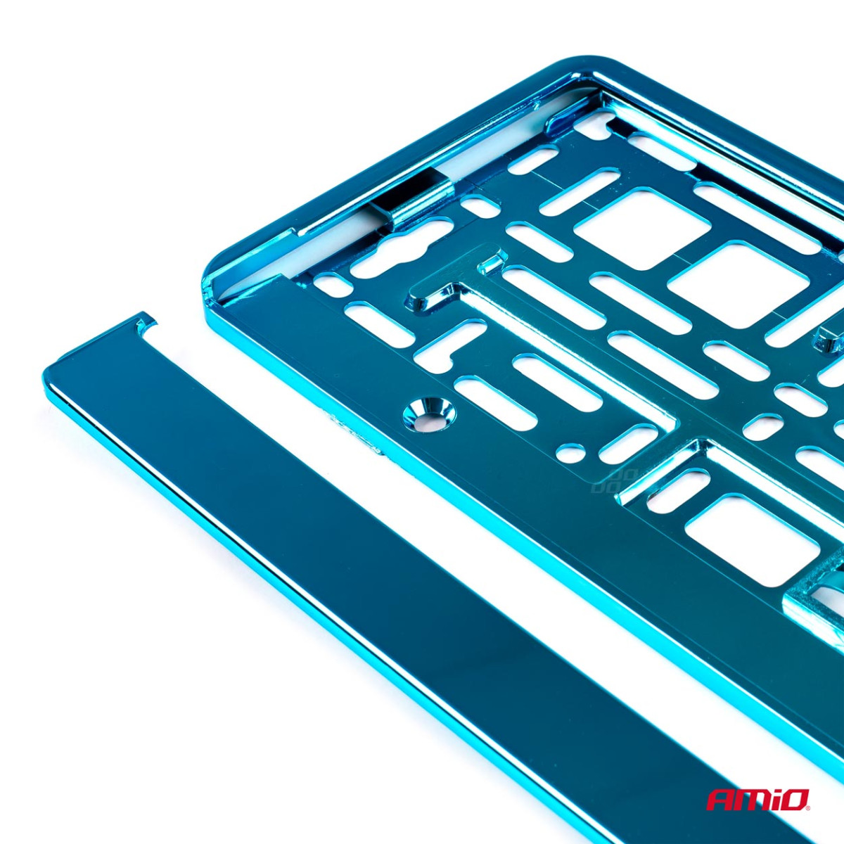 Rekisterikilven pidike – metallinhohtoinen turkoosi, AMIO-03177