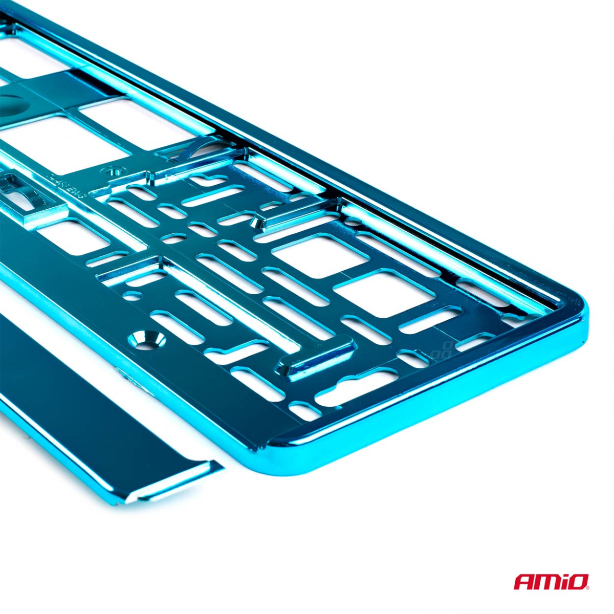 Rekisterikilven pidike – metallinhohtoinen turkoosi, AMIO-03177