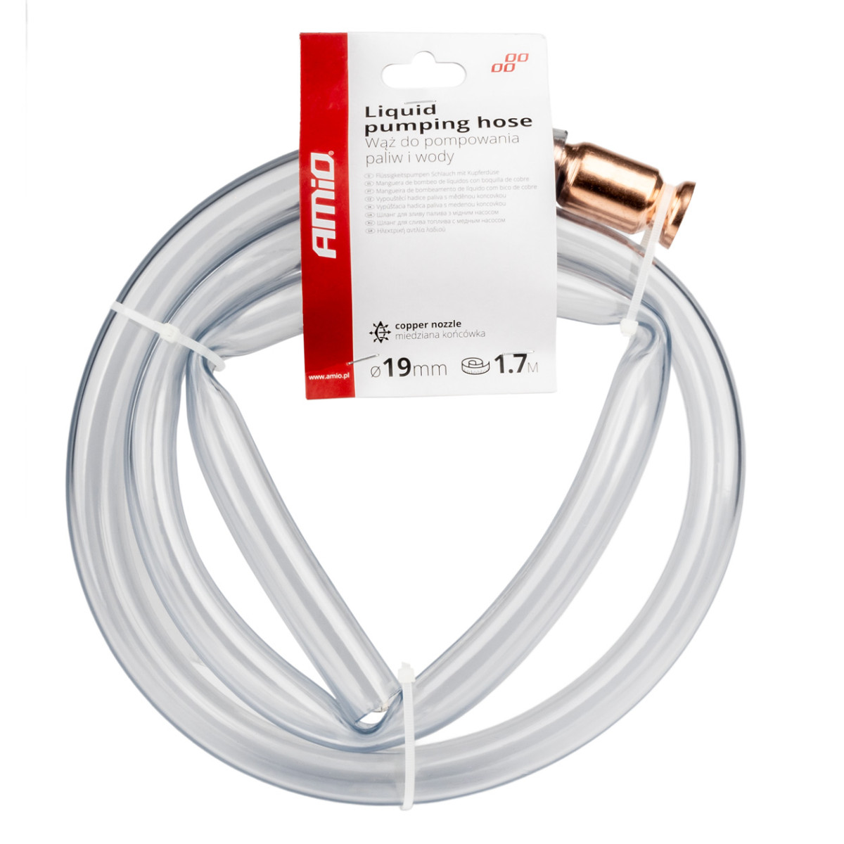 Nesteiden pumppausletku AMIO-04280