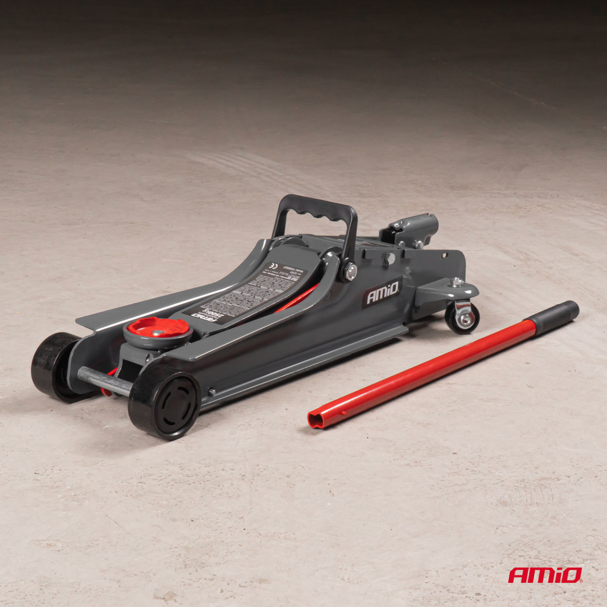 Matalaprofiilinen hydraulinen nostolaite 2500 kg CE AMIO-02501