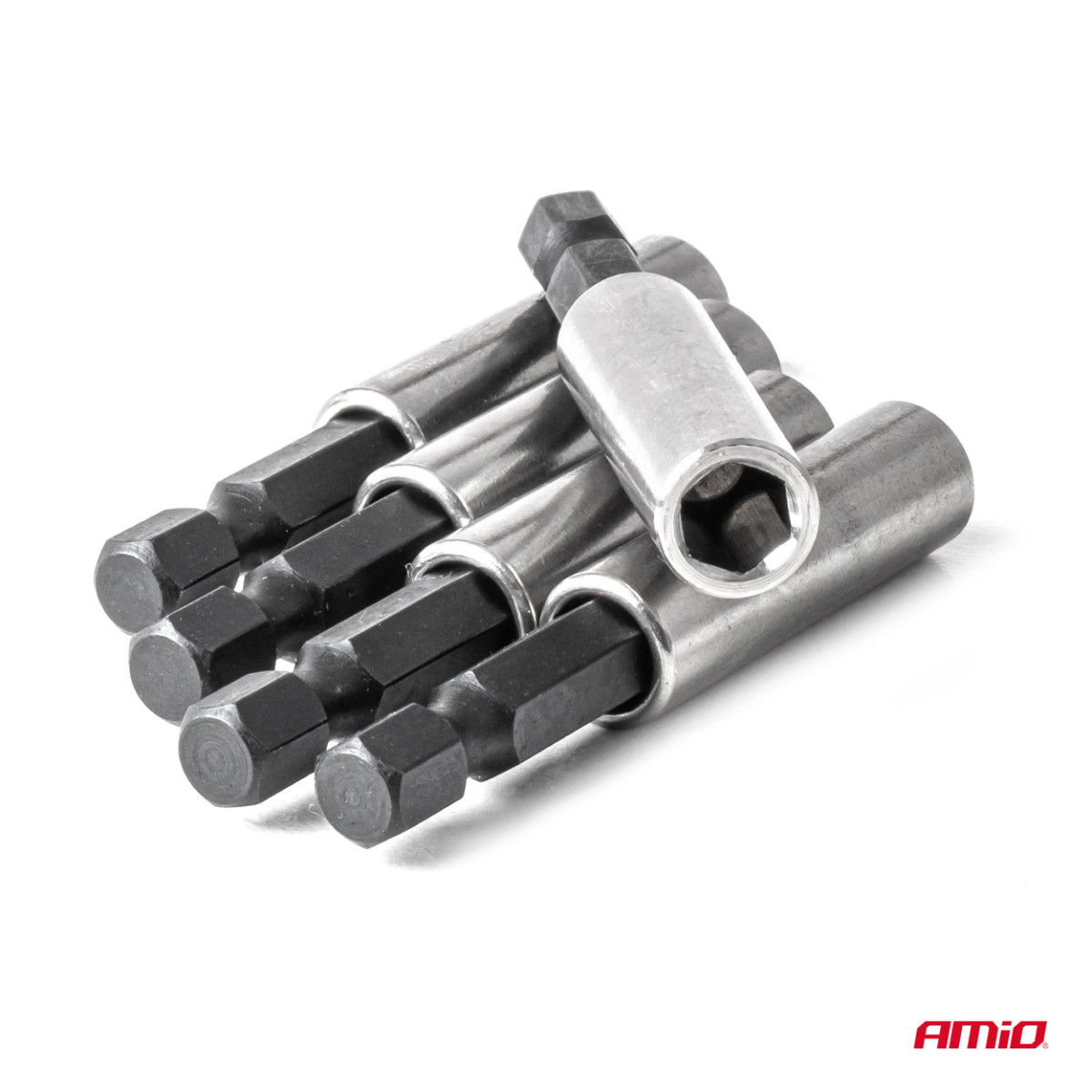 Magneettinen kärkipidinsarja, 5 kpl. AMIO-04783