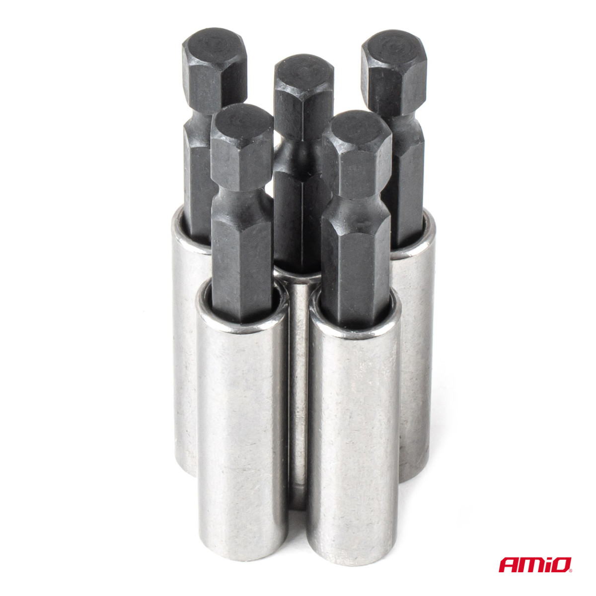Magneettinen kärkipidinsarja, 5 kpl. AMIO-04783