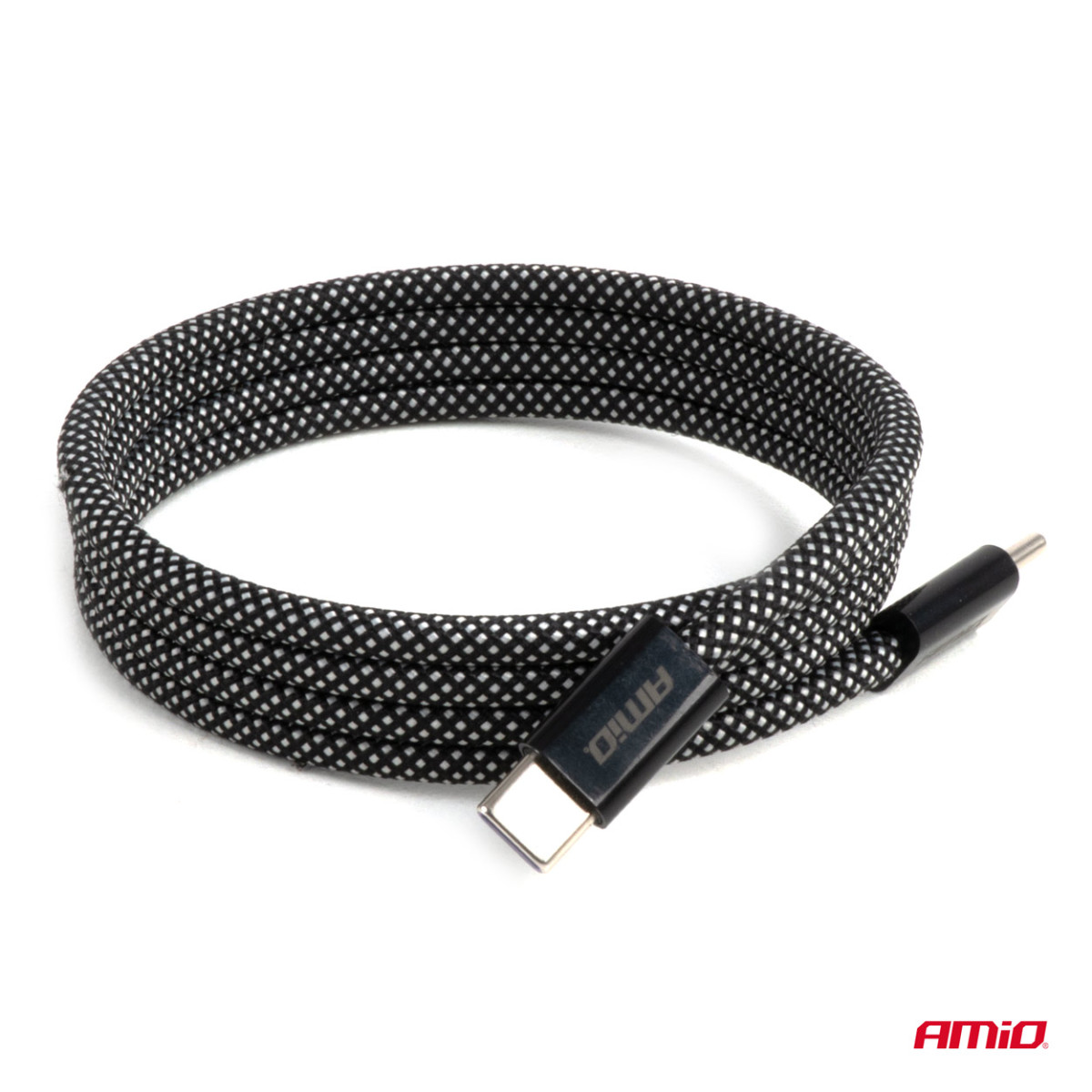 Magneettinen USB-C – USB-C-kaapeli 60W 100 cm AMIO-04840