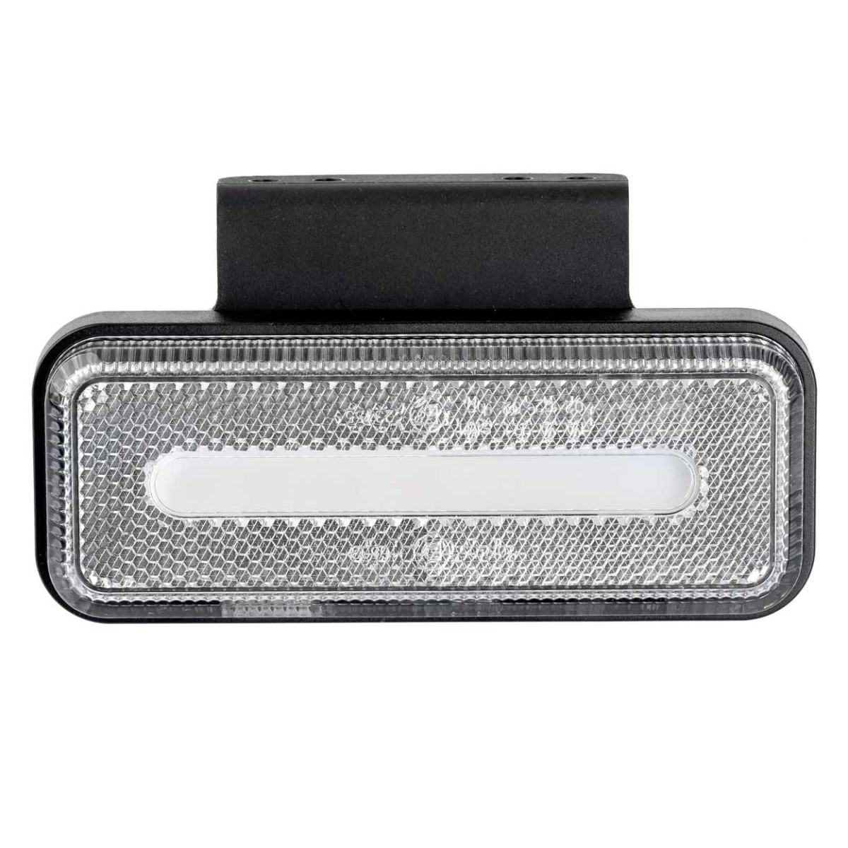 LED-merkkivalo AMiO OM-02-W, suorakaiteen muotoinen, valkoinen