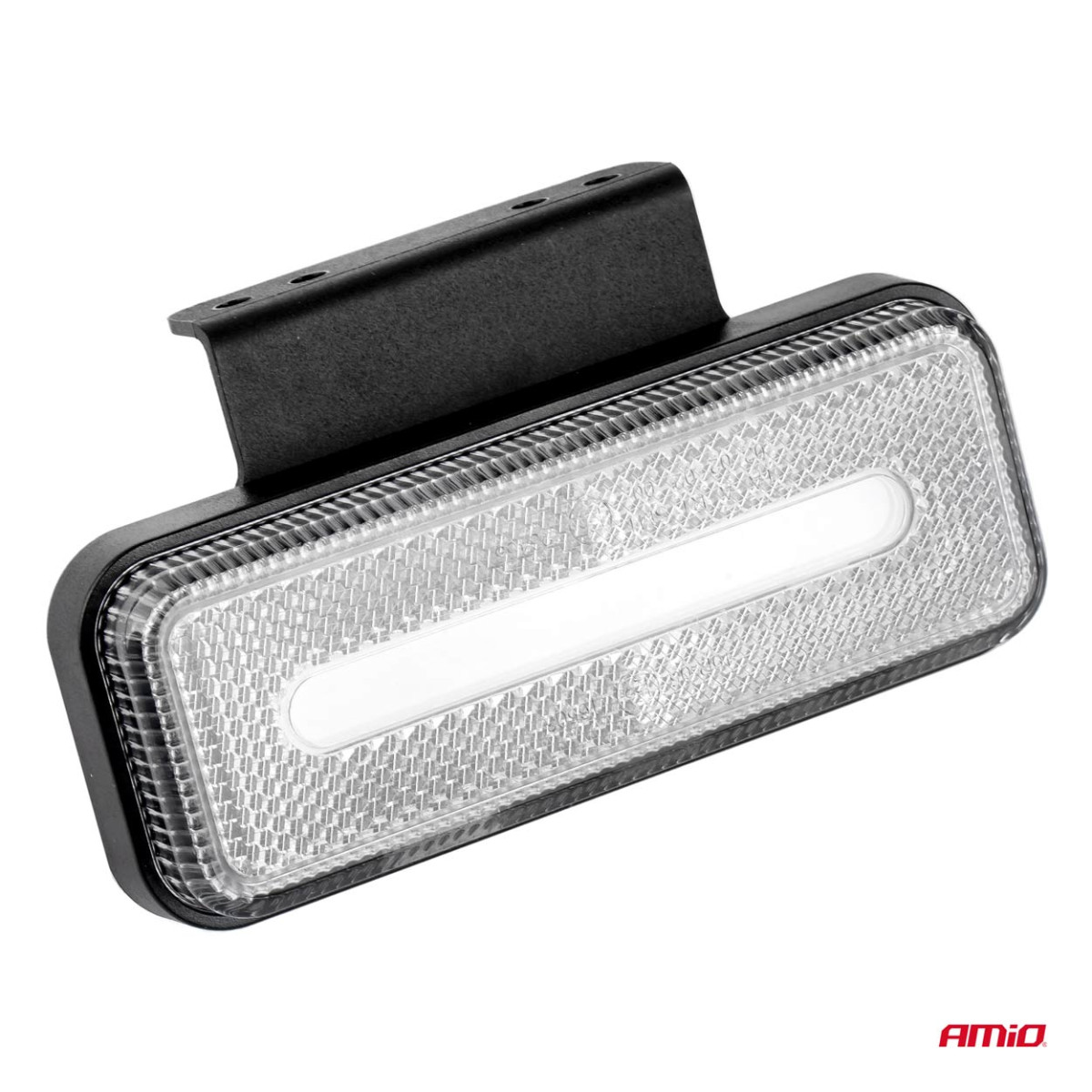 LED-merkkivalo AMiO OM-02-W, suorakaiteen muotoinen, valkoinen