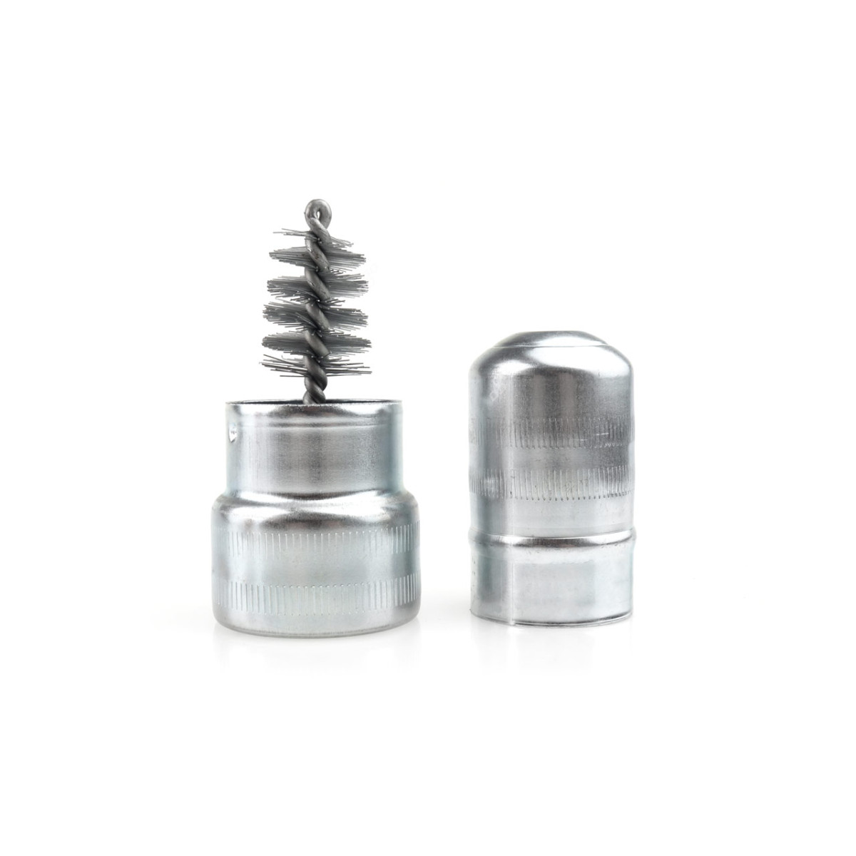 Metallinen harja akun napojen puhdistukseen AMIO-02008