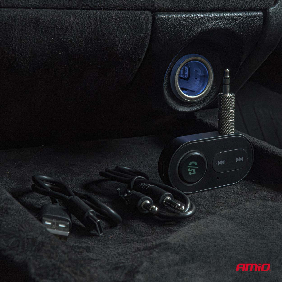 Miniliitäntäinen Bluetooth-vastaanotin-lähetin AMIO-04658