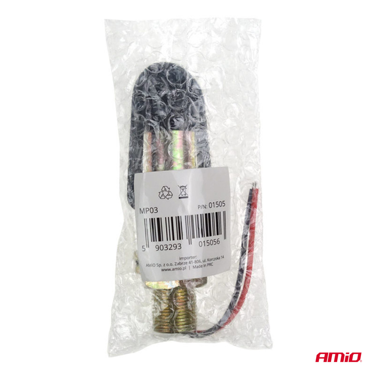 Varoitusvalon kiinnitysteline "I" tyyppi 24mm MP03 AMIO-01505