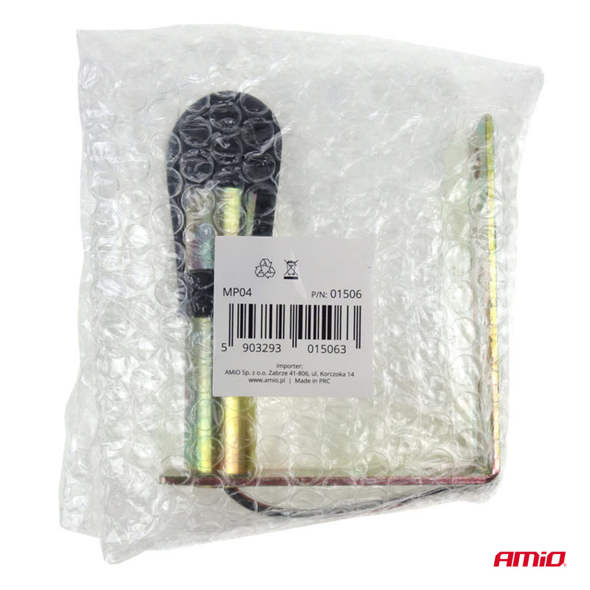 Varoitusvalon kiinnitysteline "U"-tyyppi 24 mm MP04 AMIO-01506