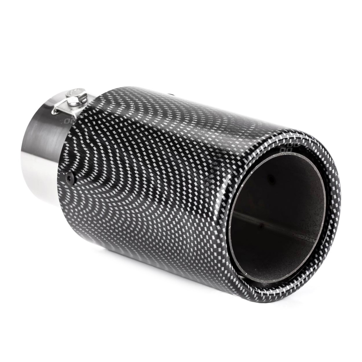Äänenvaimentimen pää 35-50 mm, ruostumaton teräs, hiilikuitu, AMIO-01316