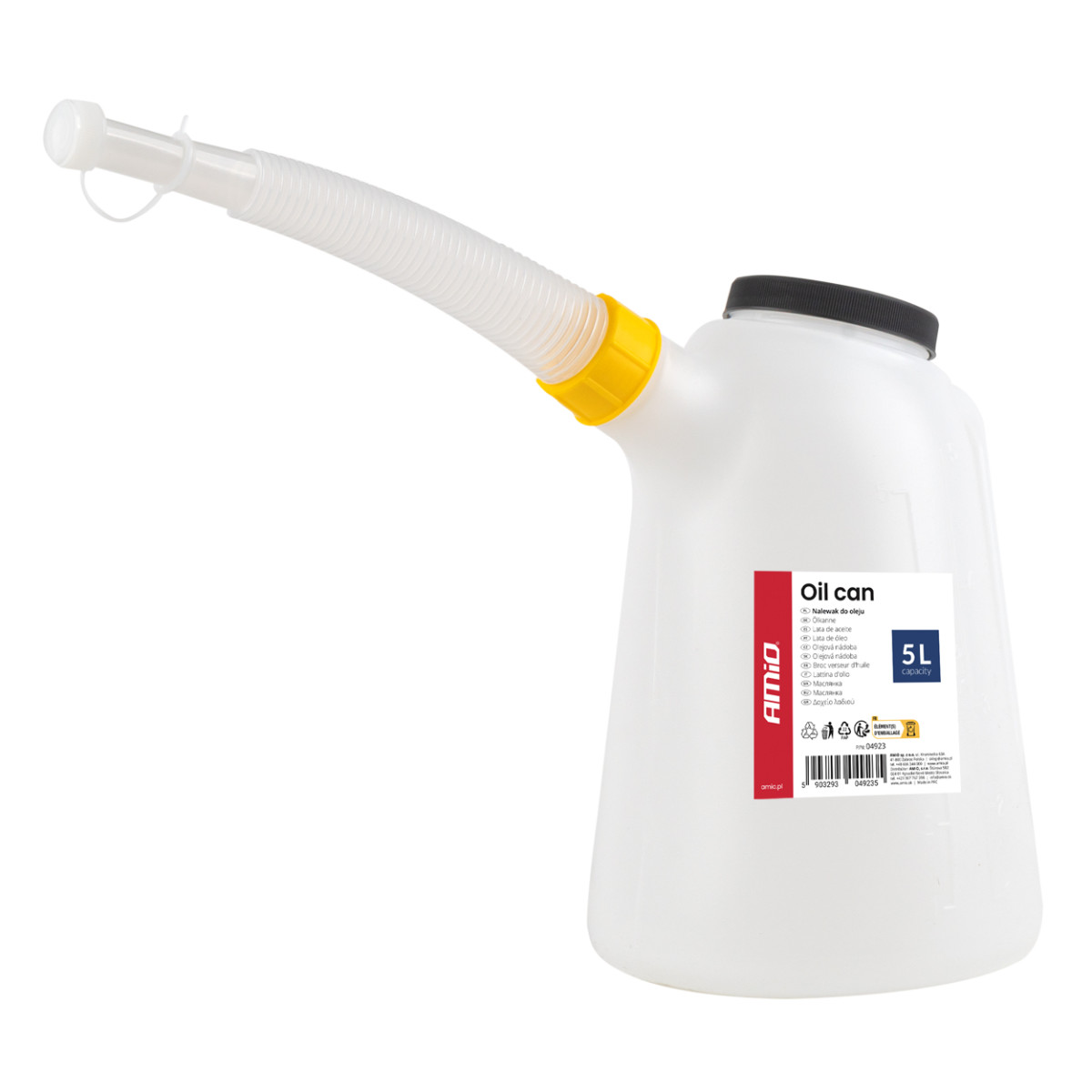 Öljyntäyttökanisteri, 5 l, AMIO-04923