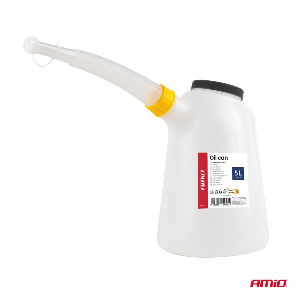 Öljyntäyttökanisteri, 5 l, AMIO-04923